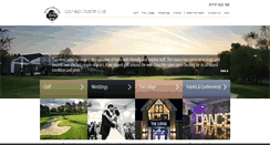 Desktop Screenshot of kingswood-golf.co.uk